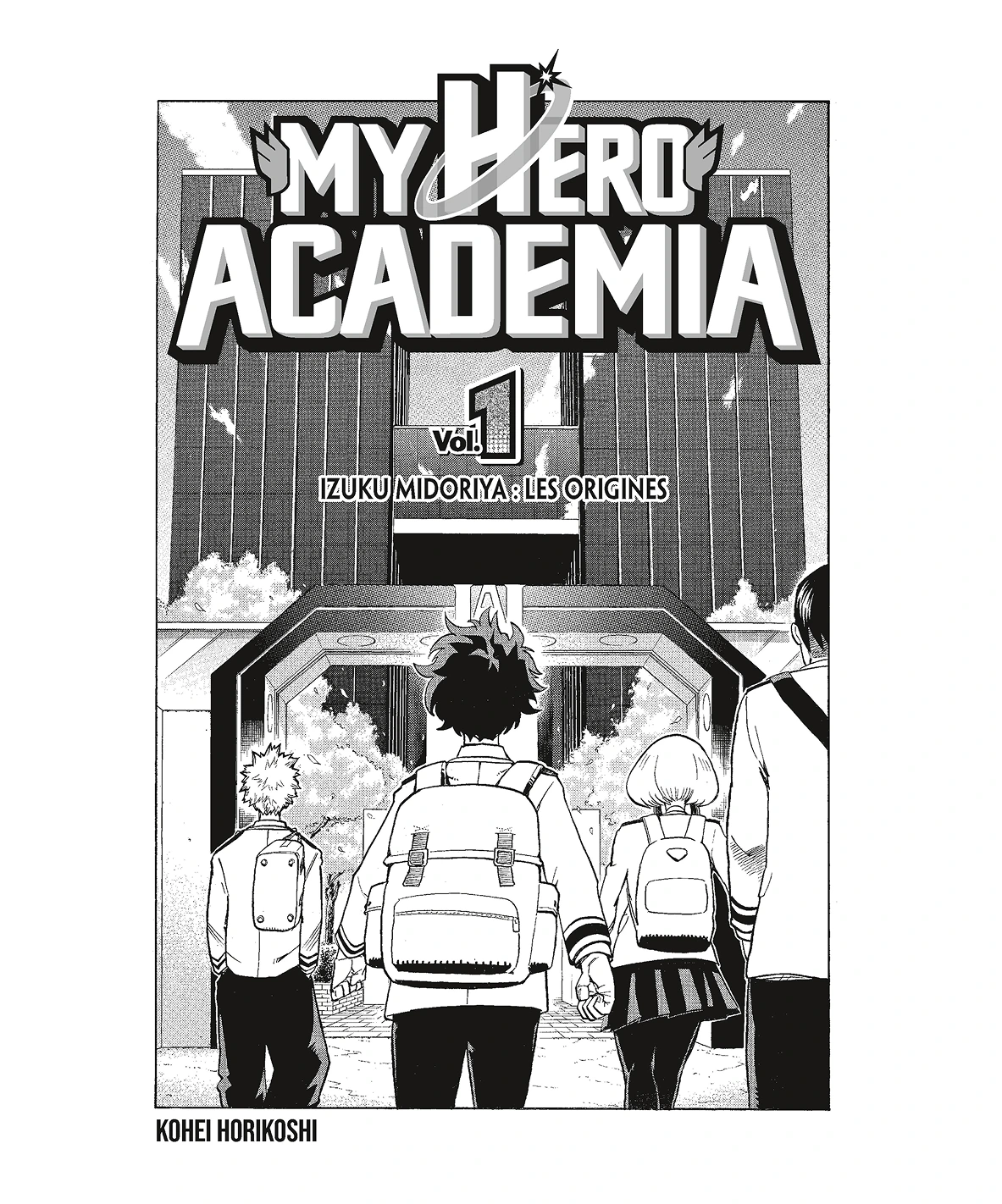 Feuilletez le tome 1 en édition grand format collector de My hero academia