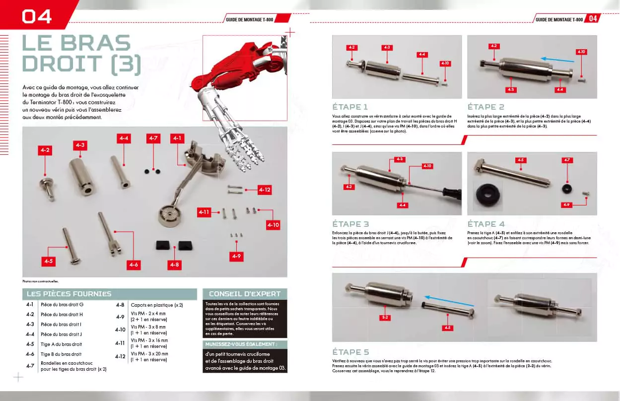 Les instructions disponibles en ligne