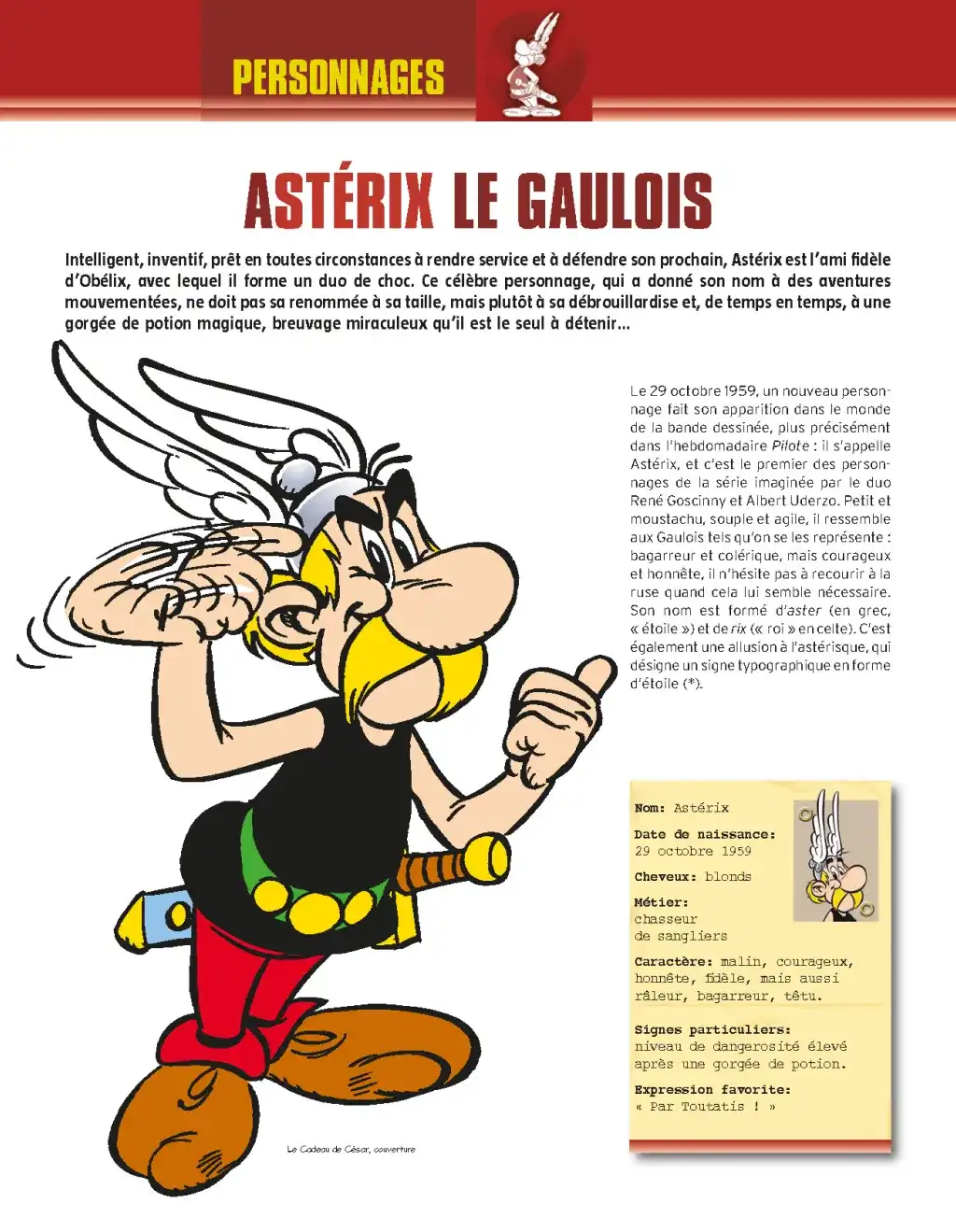 LE N°1 : Le fascicule