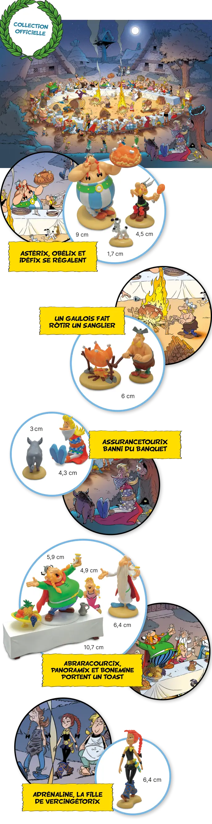 LE BANQUET ASTÉRIX : CHAQUE SEMAINE, METTEZ EN SCÈNE VOS HÉROS PRÉFÉRÉS !