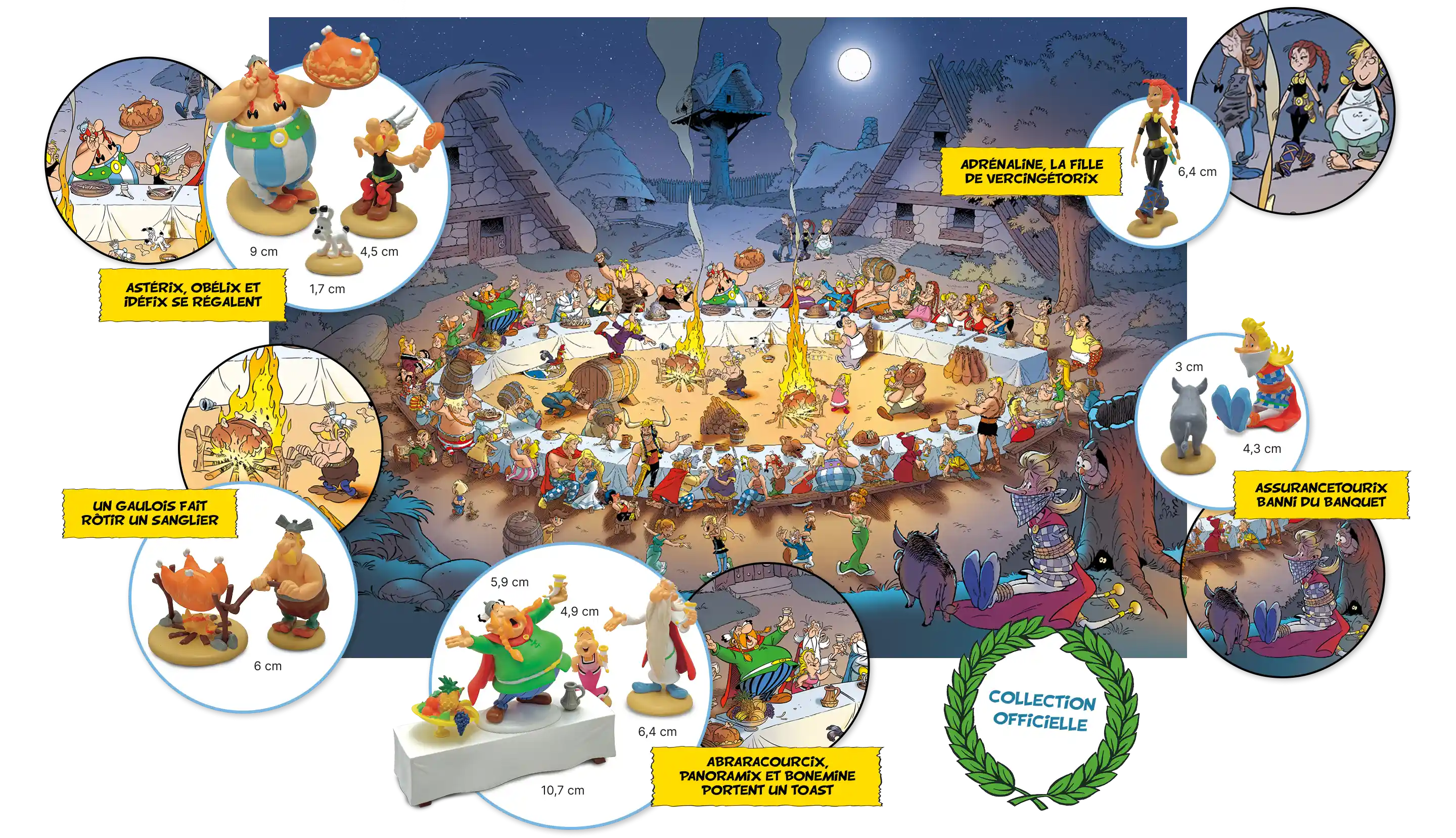 LE BANQUET ASTÉRIX : CHAQUE SEMAINE, METTEZ EN SCÈNE VOS HÉROS PRÉFÉRÉS !