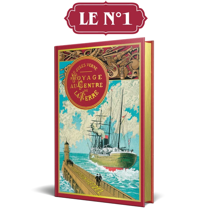 Le N°1 : Le livre miniature collector VOYAGE AU CENTRE DE LA TERRE