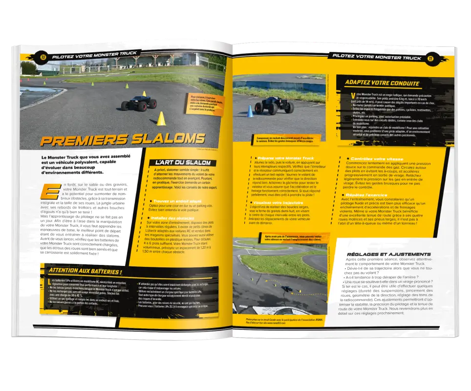 Pilotez votre Monster Truck