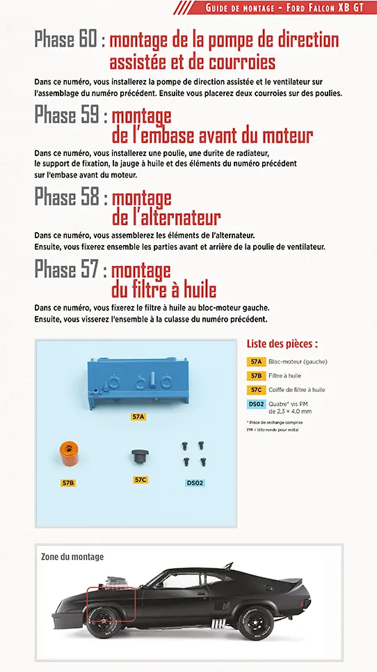 Les instructions disponibles en ligne